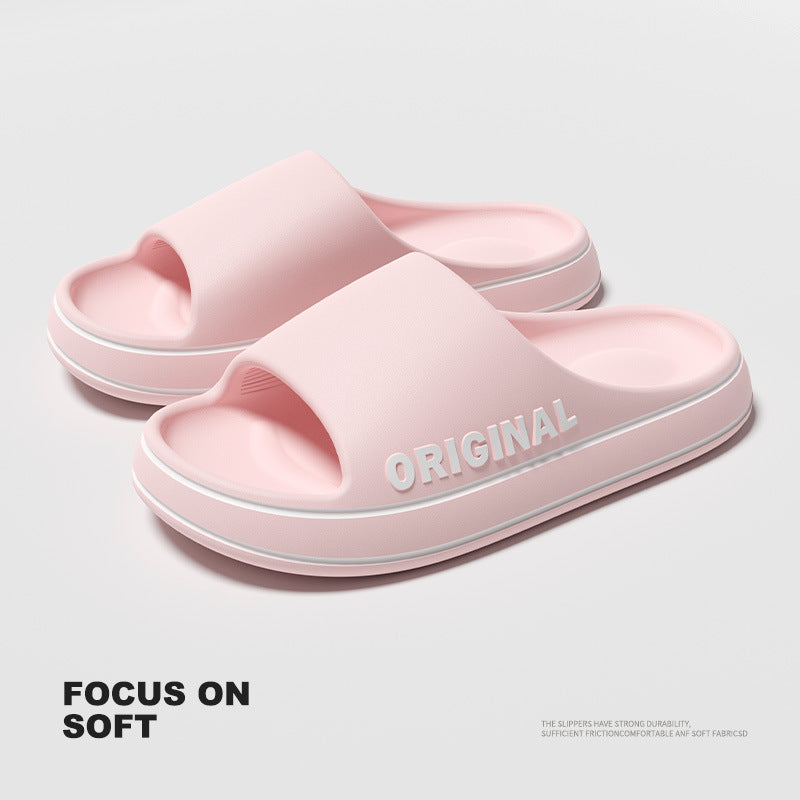Stepping on a Pile of Poop Slippers Men's Summer Simple Outdoor Indoor Wear