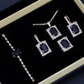 Roman Pattern Diamond-Embedded Women's Watch Jewelry Gift Set Bracelet Watch Women's Light Luxury Full Diamond Beautiful