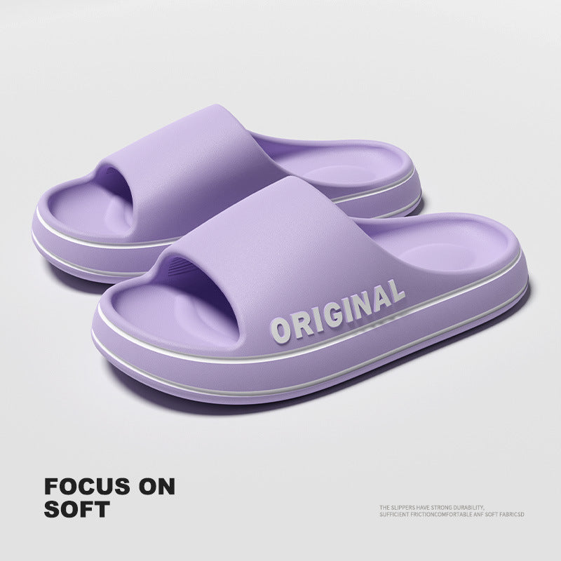 Stepping on a Pile of Poop Slippers Men's Summer Simple Outdoor Indoor Wear